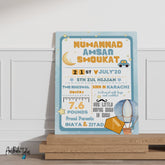Announcement Board - Boy (Wall/Table Art)